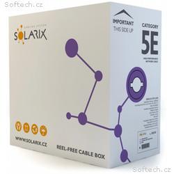 Solarix instalační kabel CAT5E UTP LSOH 305m box
