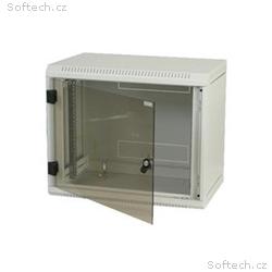 Nástěnný rack jednodílný 12U (š)600x(h)595 perforo