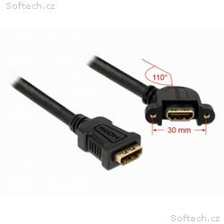 Delock Cable HDMI A samice > HDMI A samice přišrou