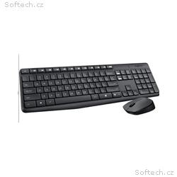 Logitech klávesnice s myší Wireless Combo MK235, C