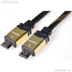 PremiumCord GOLD HDMI High Speed + Ethernet kabel,