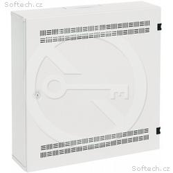 Solarix rozvaděč SOHO LC-18 na zeď s lištami 2U, 4