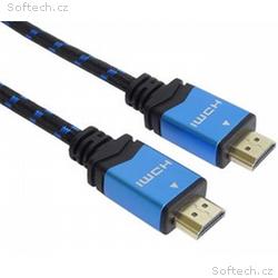 PremiumCord Ultra HDTV 4K@60Hz kabel HDMI 2.0b kov