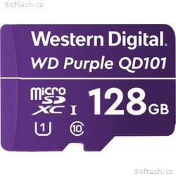 WD MicroSDXC karta 128GB Purple WDD128G1P0C Class 