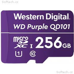 WD MicroSDXC karta 256GB Purple WDD256G1P0C Class 
