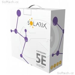 Solarix instalační kabel CAT5E UTP LSOH 100m box