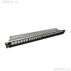 Solarix modulární neosazený patch panel 24 portů 1