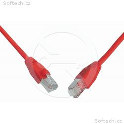 Solarix patch kabel CAT6 SFTP PVC 5m červený snag-