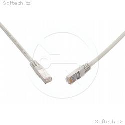 Solarix patch kabel CAT6A SFTP LSOH 1m šedý non-sn