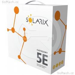 Solarix instalační kabel CAT5E FTP PE venkovní 100