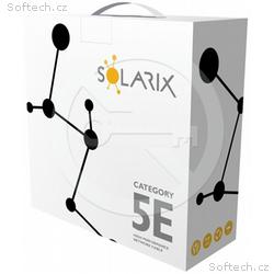 Solarix instalační kabel CAT5E UTP PE venkovní 100