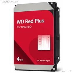 WD RED PLUS NAS WD40EFZZ 4TB, SATA III 3.5", 128MB