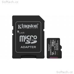 KINGSTON 256GB microSDHC CANVAS Select Plus Memory