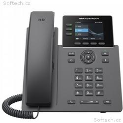Grandstream GRP2611G SIP telefon, 3 účty, PoE, 12B