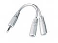 GEMBIRD Kabel audio 3,5mm Jack - 2x 3,5mm Jack (M,