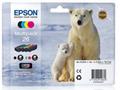 Epson 26 Multipack - 4-balení - černá, žlutá, azur