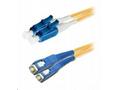 Duplexní patch kabel SM 9, 125, OS2, LC-SC, LS0H, 