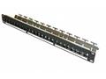 19" modulární stíněný patch panel XtendLan 24port,