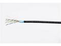 FTP kabel LYNX Cat5E, drát, venkovní PE, černý, 30