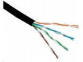 PLANET kabel UTP, drát, 4páry, Cat6, PE venkovní, 