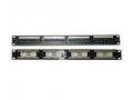 XtendLan Patch panel 19", 24 portů, Cat6, 30u Au, 