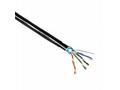 PLANET kabel FTP, drát, 4pár, Cat 5e, PE+PE venkov