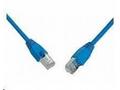 SOLARIX patch kabel CAT5E SFTP PVC 1m modrý