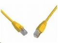 SOLARIX patch kabel CAT5E SFTP PVC 1m žlutý