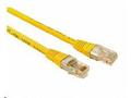 SOLARIX patch kabel CAT5E UTP PVC 3m žlutý