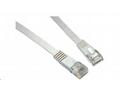 SOLARIX patch kabel plochý CAT6 UTP LSOH 5m šedý