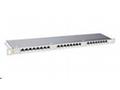 Solarix Patch panel 24xRJ45 CAT6 STP s vyvazovací 