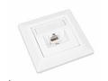 Solarix Eth.Zás. CAT5E UTP 1 x RJ45 pod omítku bíl