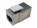 Solarix Spojka panelová CAT6A STP 8p8c RJ45, RJ45 