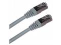XtendLan Patch kabel Cat6A SFTP LSFRZH 15m - šedý