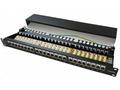 19" Patch panel XtendLan 24port, STP, Cat5E, krone