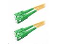 Duplexní patch kabel SM 9, 125, OS2, SC(APC)-SC(AP