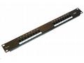 XtendLan Patch panel 19", 16 portů, RJ-45, Cat5e