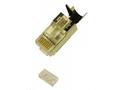 Konektor STP RJ45 (8p8c), Cat6A, Cat7, skládaný, d