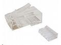 Konektor RJ45 CAT6 UTP 8p8c pro drát, 100ks