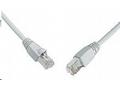 Solarix Patch kabel CAT5E SFTP PVC 10m šedý snag-p