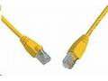 SOLARIX patch kabel CAT5E SFTP PVC 10m žlutý