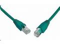 SOLARIX patch kabel CAT5E SFTP PVC 15m zelený snag
