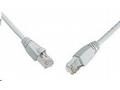 SOLARIX patch kabel CAT5E SFTP PVC 20m šedý snag p