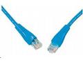 SOLARIX patch kabel CAT5E UTP PVC 10m modrý snag-p