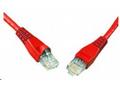 SOLARIX patch kabel CAT5E UTP PVC 15m červený
