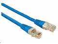 SOLARIX patch kabel CAT5E UTP PVC 1m modrý non-sna