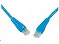 SOLARIX patch kabel CAT5E UTP PVC 2m modrý snag-pr