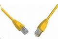 SOLARIX patch kabel CAT6 SFTP PVC 0,5m žlutý