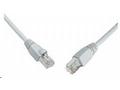 SOLARIX patch kabel CAT6 SFTP PVC 1m šedý snag-pro