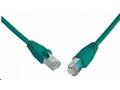 SOLARIX patch kabel CAT6 SFTP PVC 3m zelený